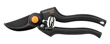 Fiskars Bypass-Gartenschere für frische Äste und Zweige, Antihaftbeschichtet, Hochwertige Stahl-Klingen, Länge: 22,5 cm, Schwarz/Orange, Pro, P90, 1001530 im Sale